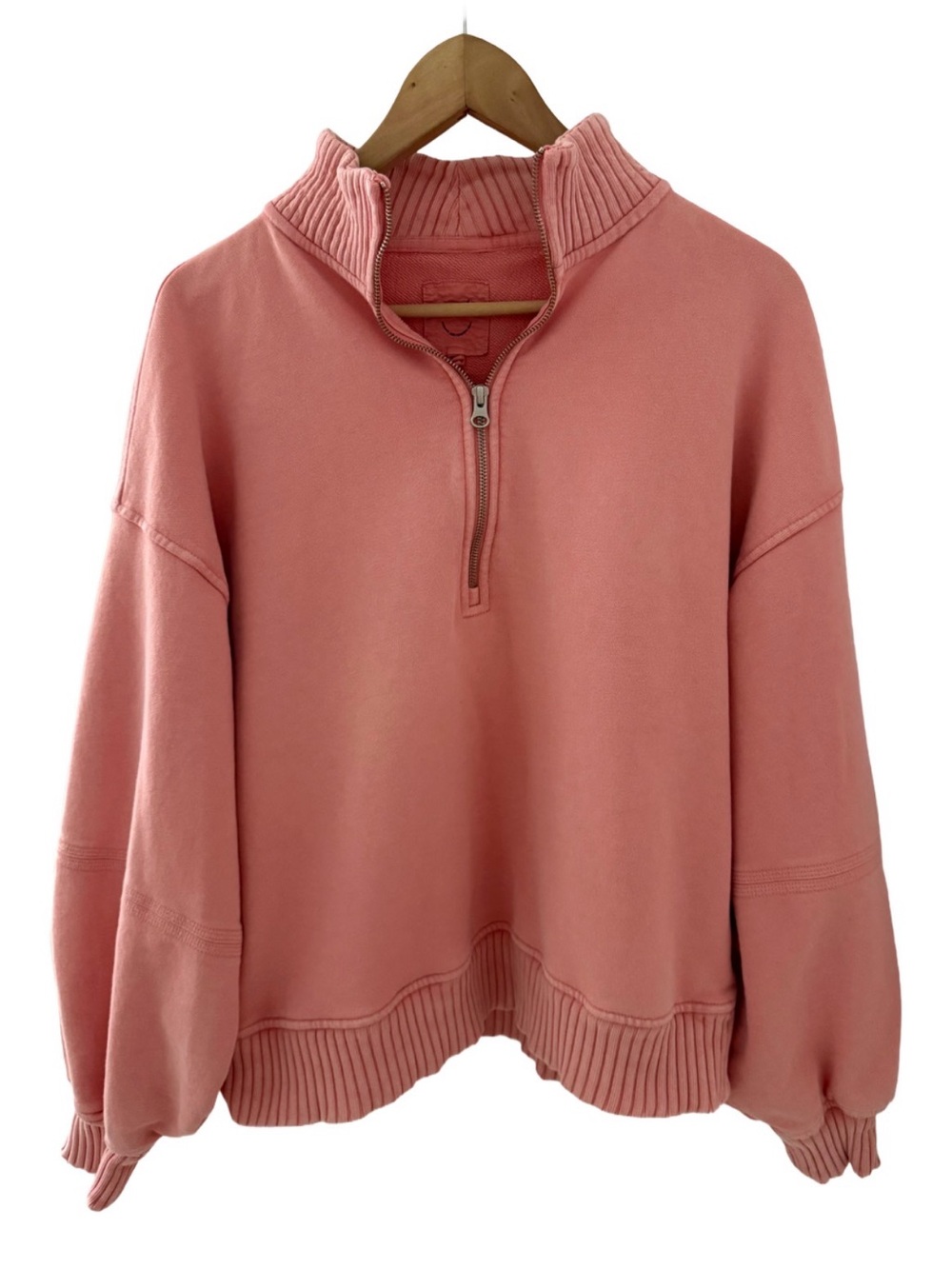 AERIE Quarter Zip Sweatshirt